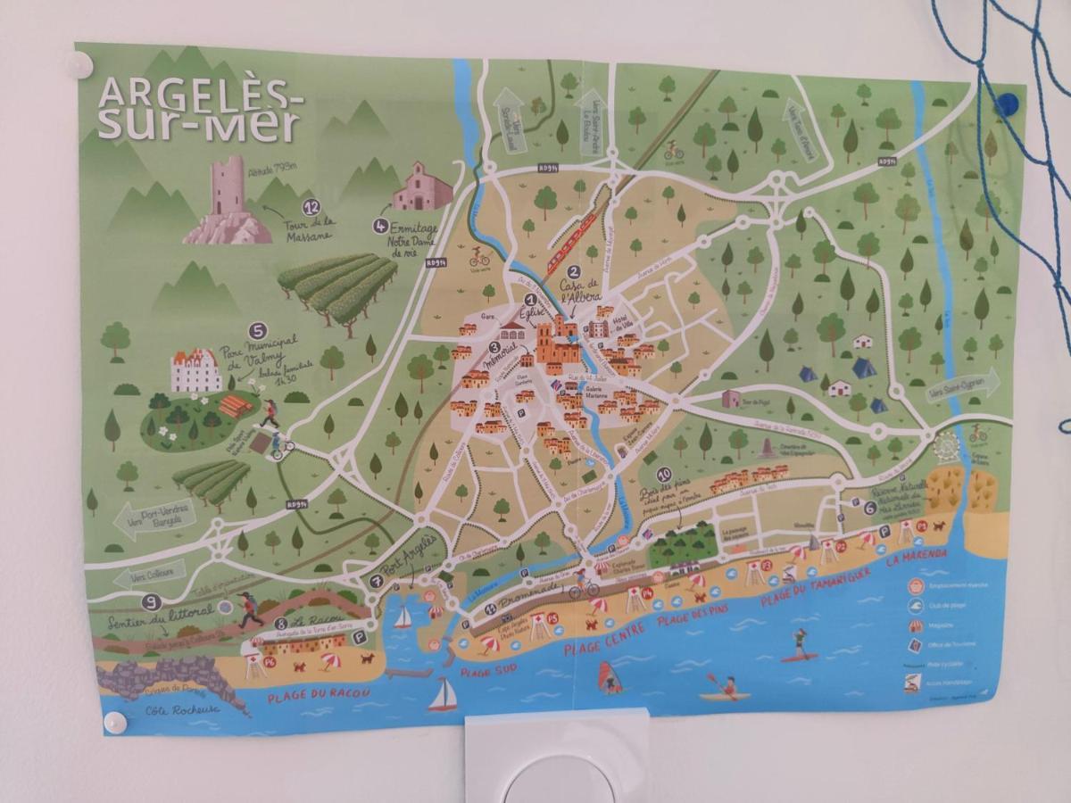 Bienvenue A La Plage ! Argelès-sur-Mer Exteriér fotografie